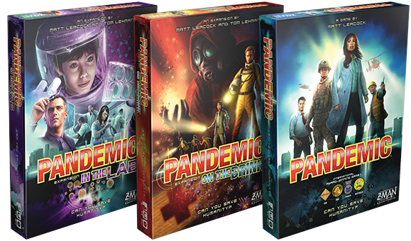 Pandemic uitbreidingen van Z-Man Games